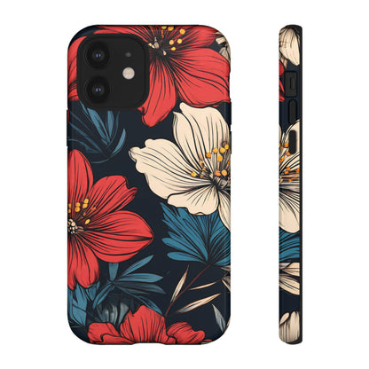 Two Flowers Tough Case