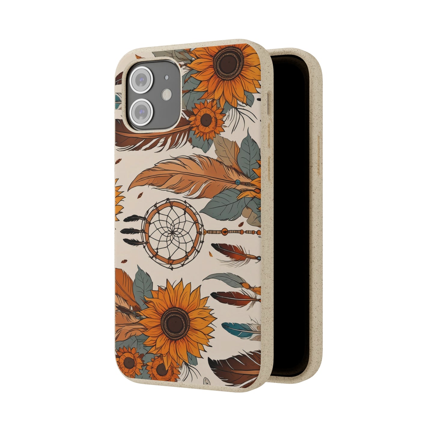 Floral Art Biodegradable Case