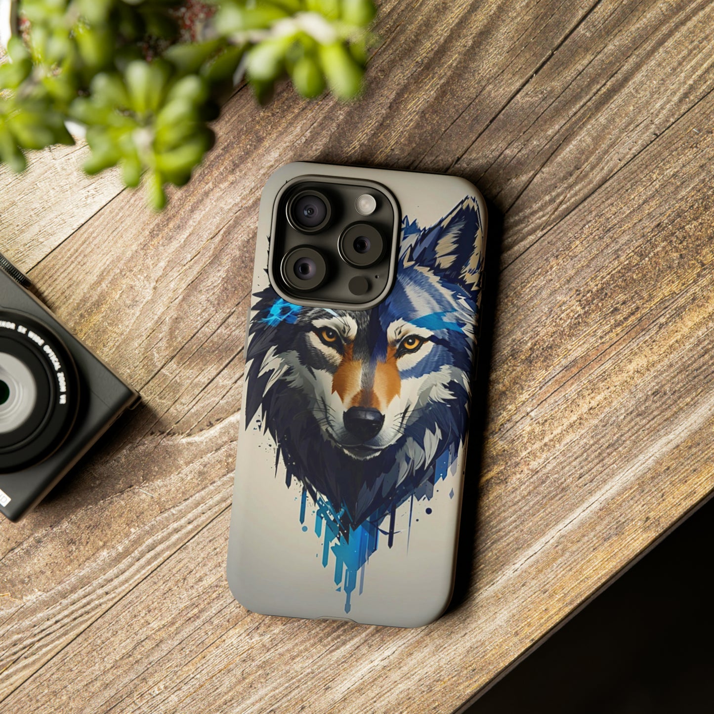 Blue wolf Tough Case