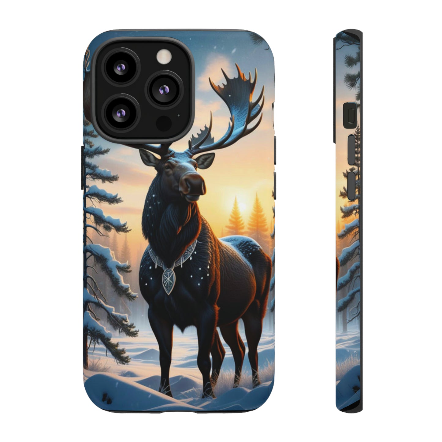 Winter Moose Tough Case