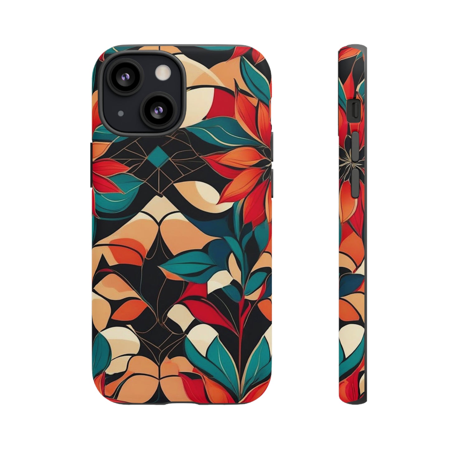 Flower Pattern Art Design Tough Case