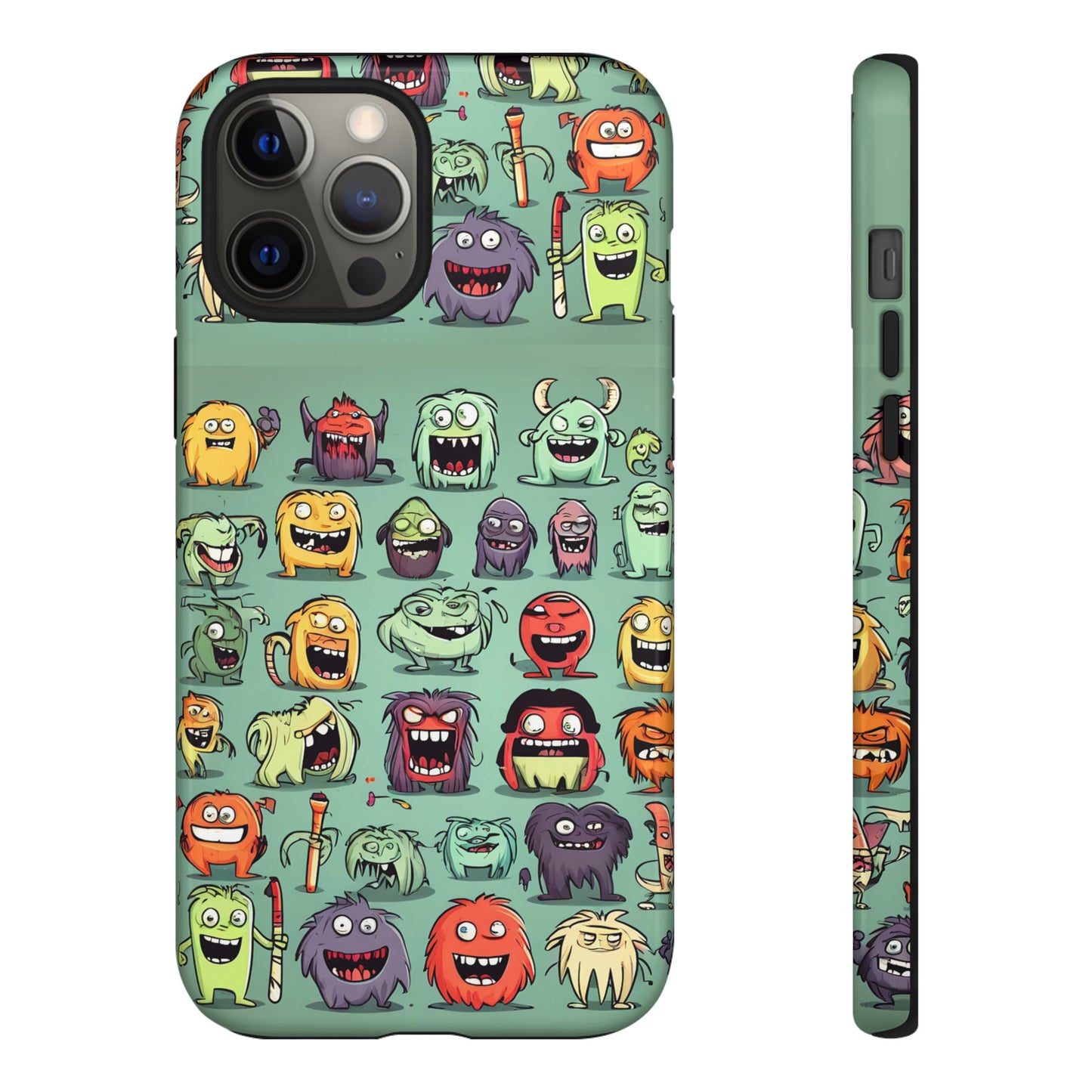 Monsters Stickers Tough Case