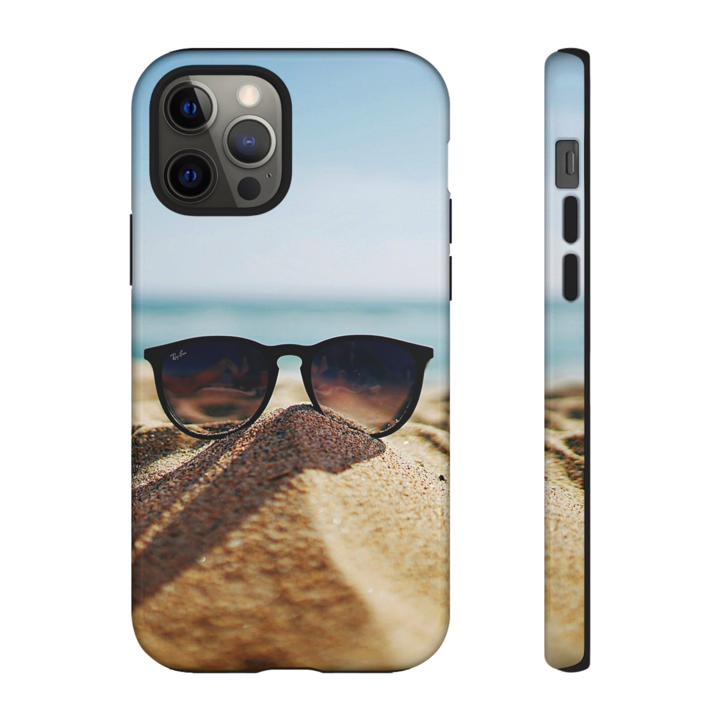 Sunglass on Beach Tough Case