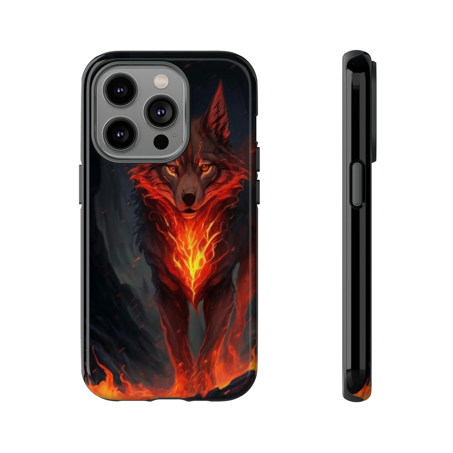 Red Glowing Fox  Tough Case