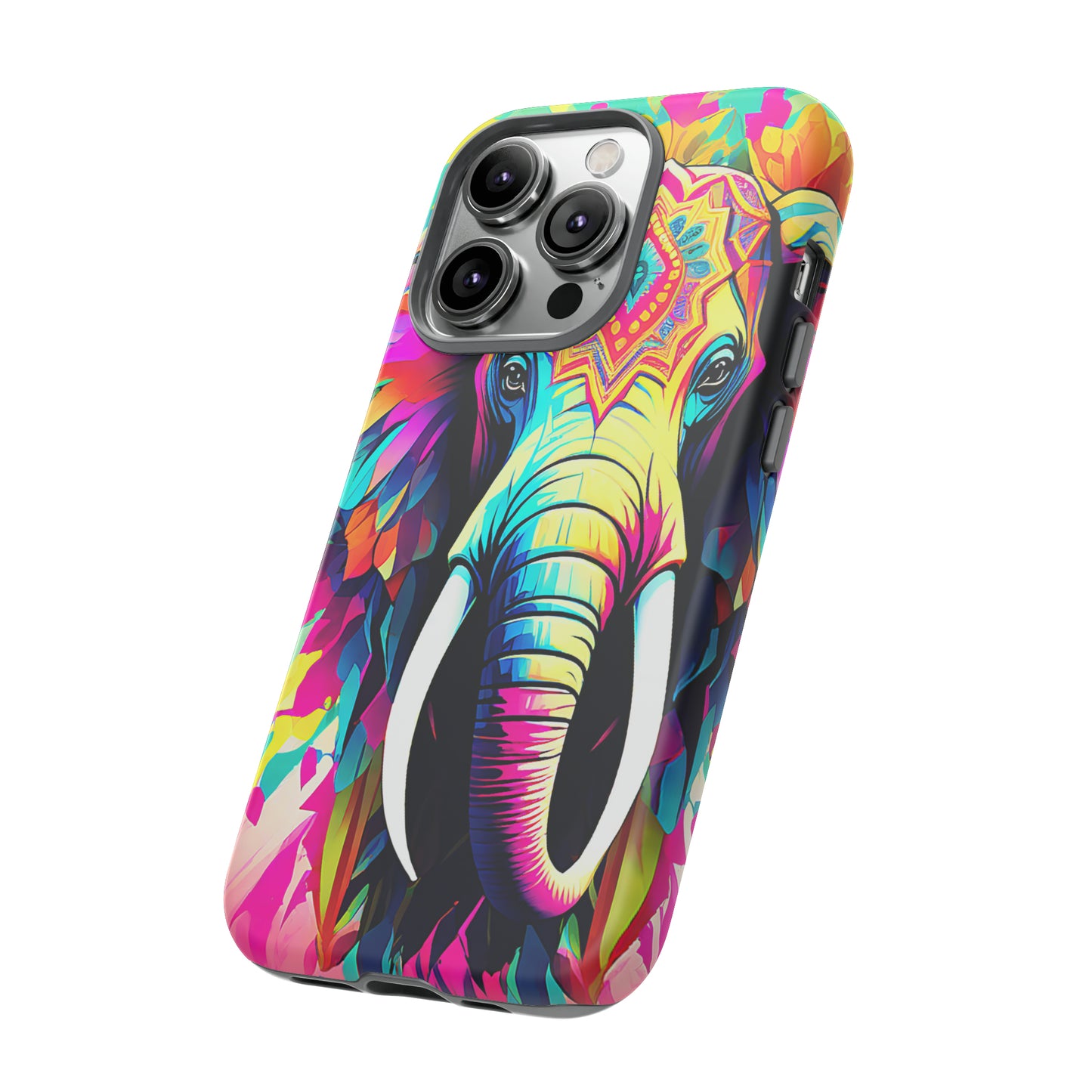 Psychedelic Elephant Tough Case