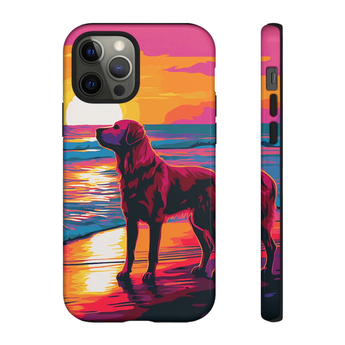 Happy Dog Beach Tough Case