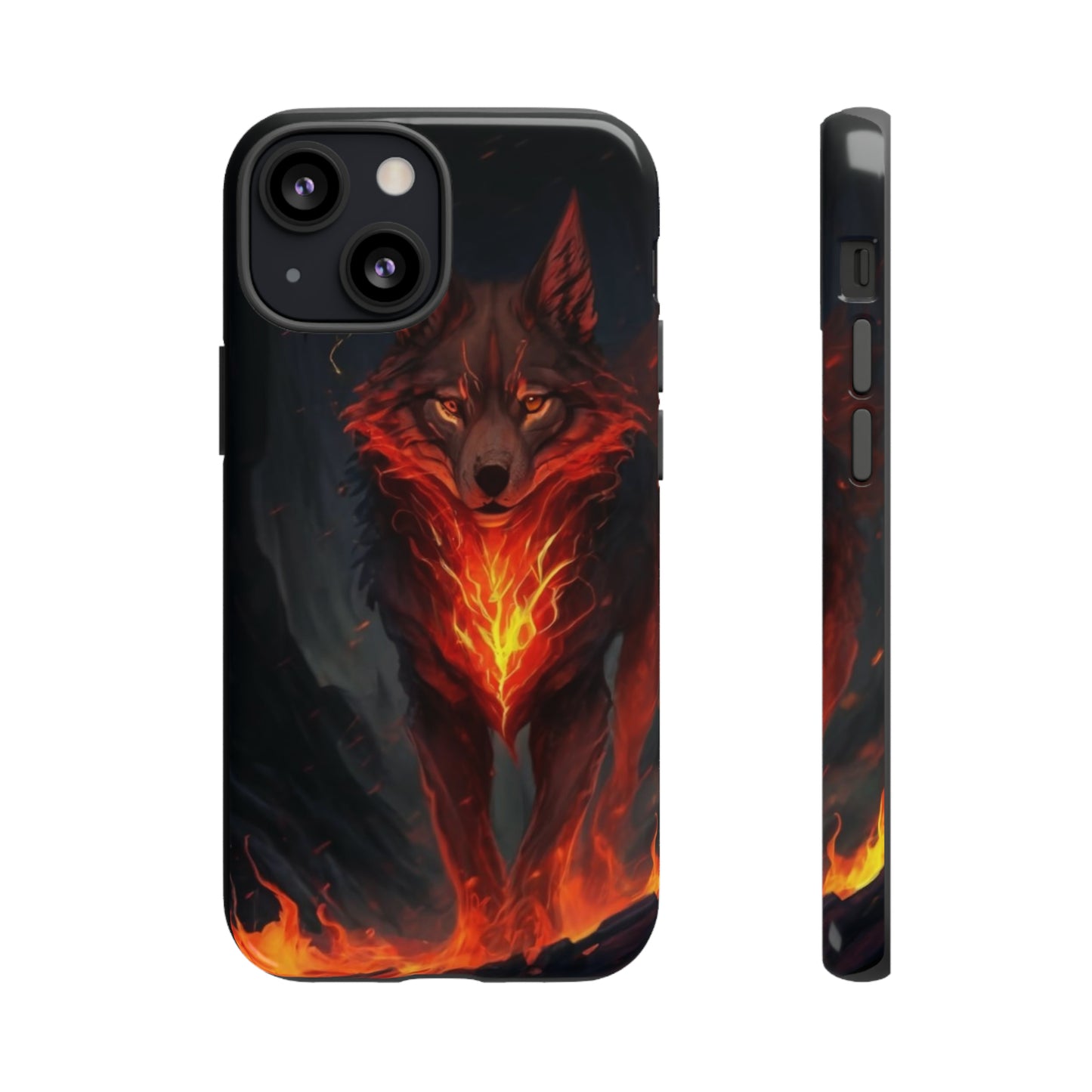 Red Glowing Fox  Tough Case