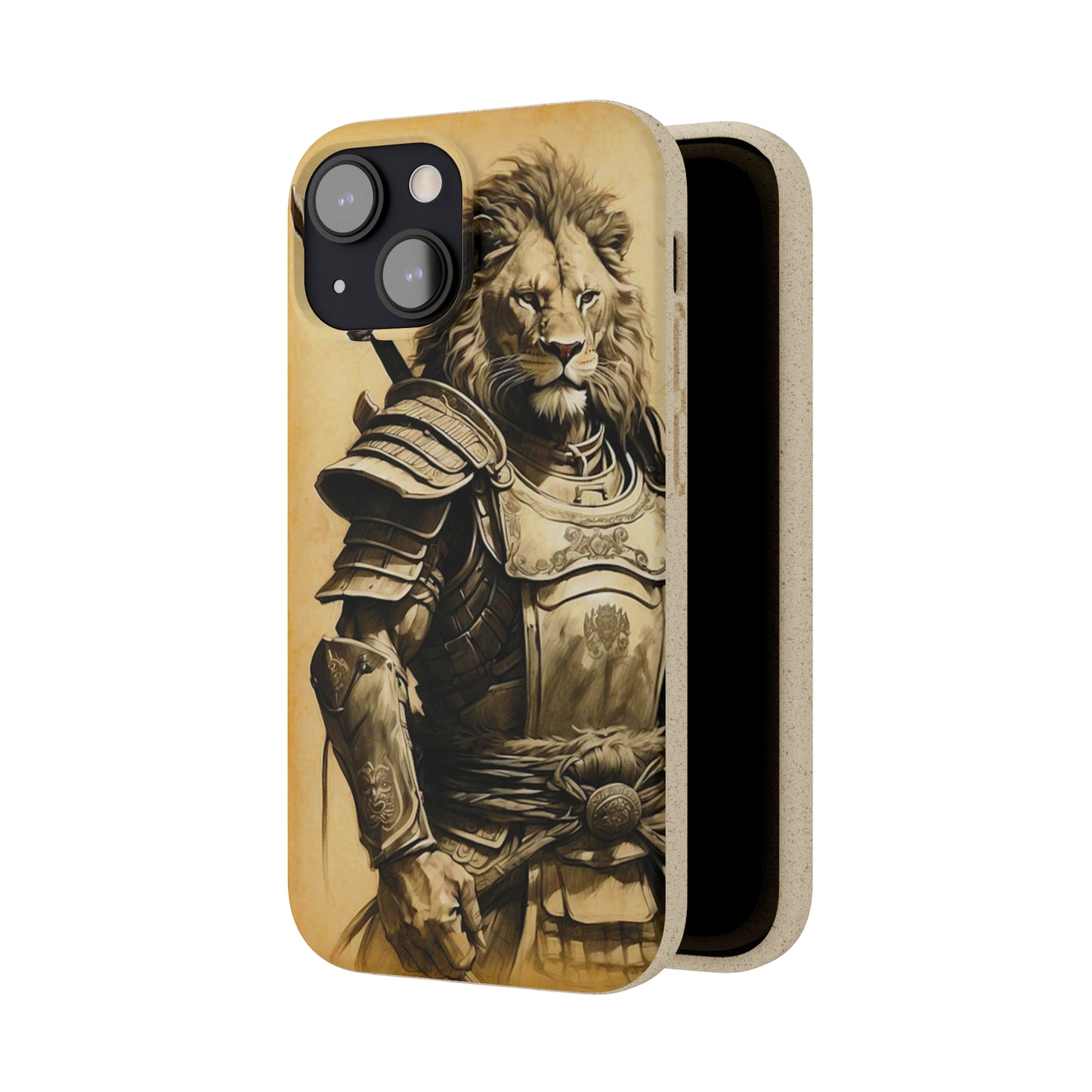 Lion Samurai Biodegradable Case