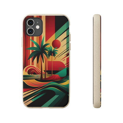 Beach Painting Biodegradable Case