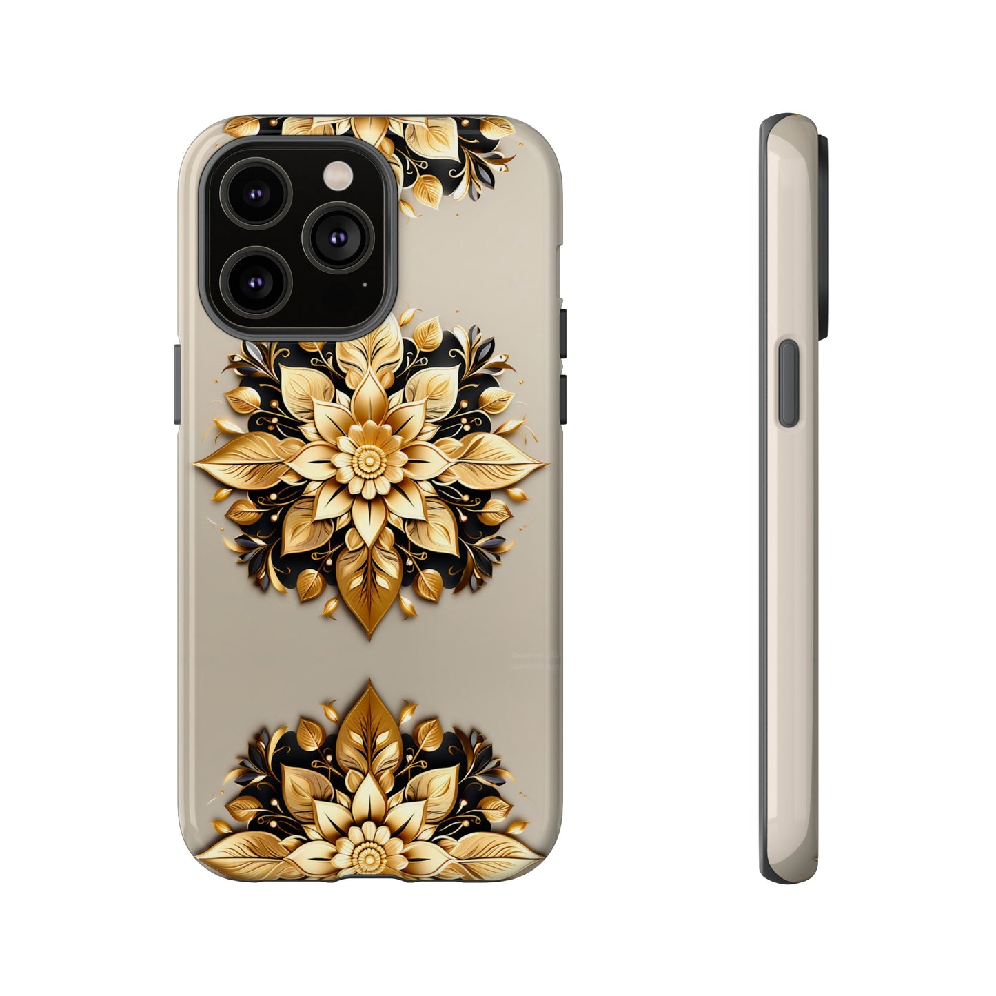 Golden Flower Tough Case