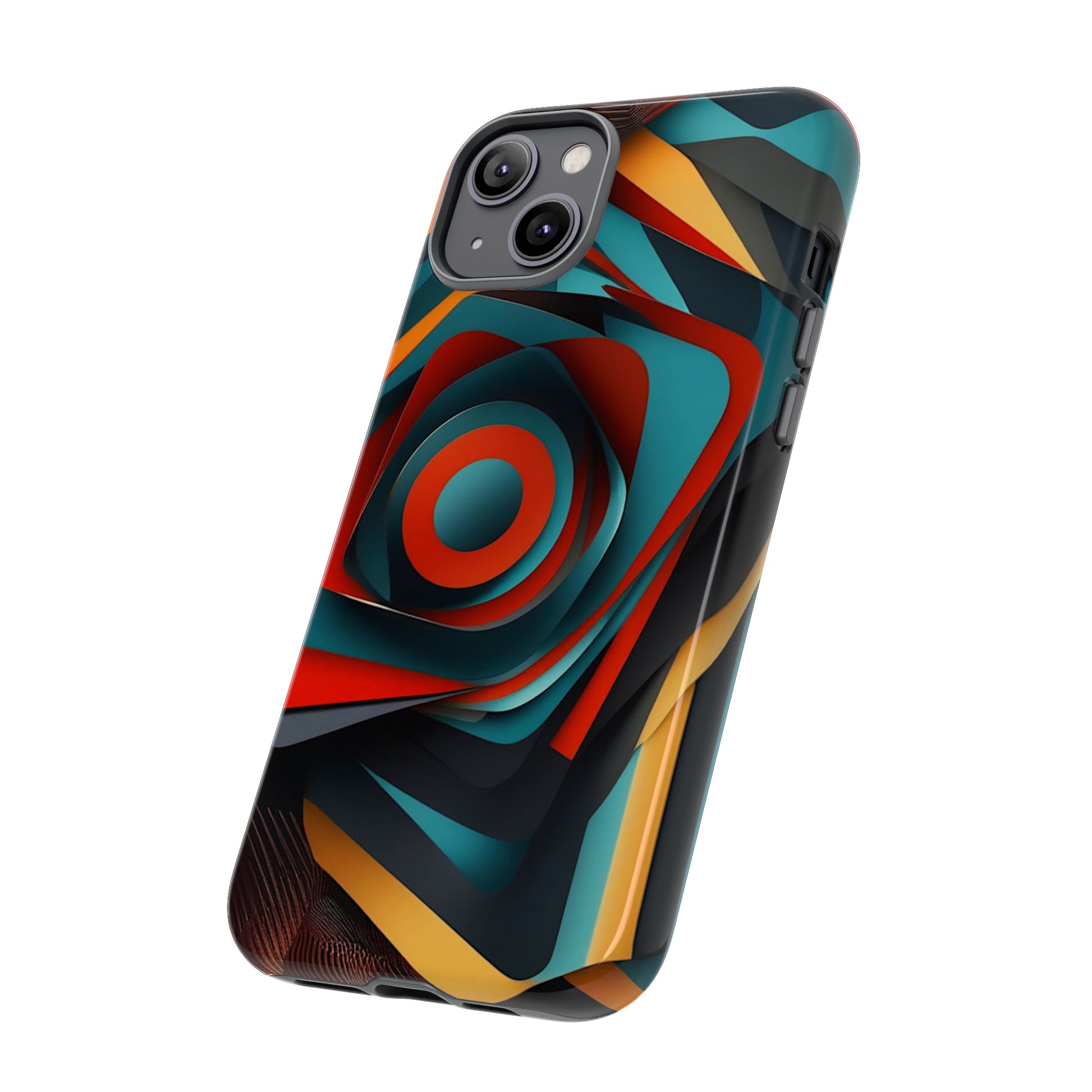 Concentric Circles Tough Case - Colorwink