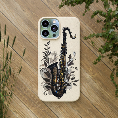 Saxophone Vibes Biodegradable Case