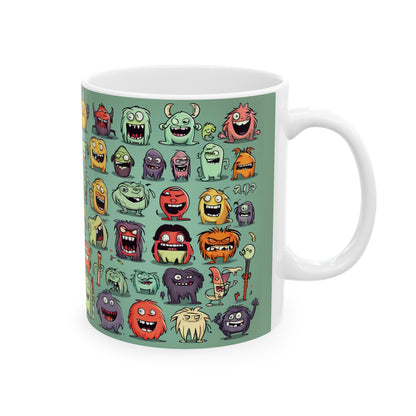 Friendly Monsters Coffee Mug