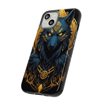 Golden wolf Tough Case