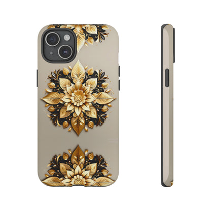 Golden Flower Tough Case