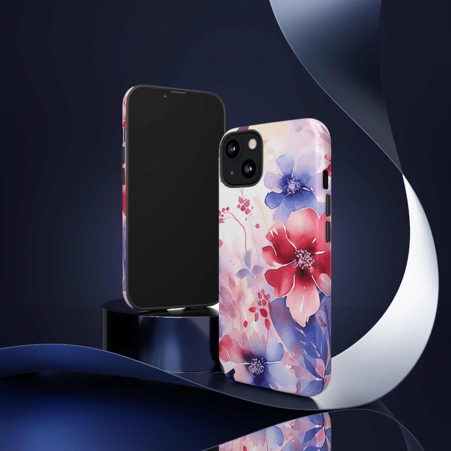 Floral I-phone Tough Case