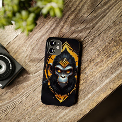 Monkey Warrior Slim Phone Case - Colorwink