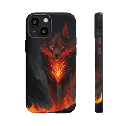 Red Glowing Fox  Tough Case