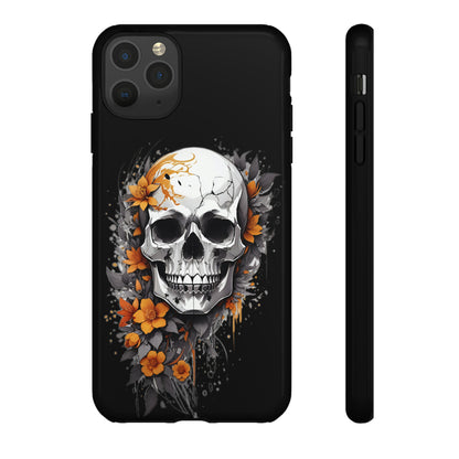 Skulls and Flowers Tough Case