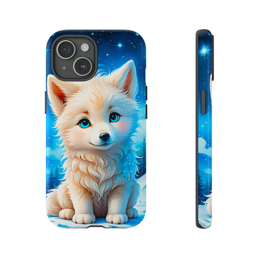 White wolf Cub Tough Case