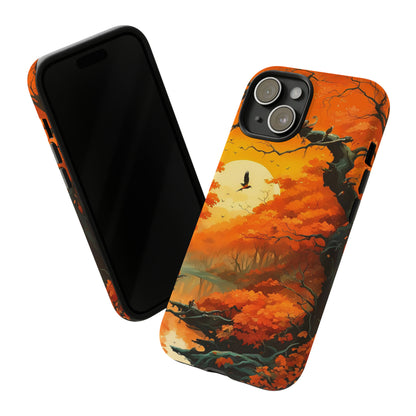 Sunset Tree Tough Case