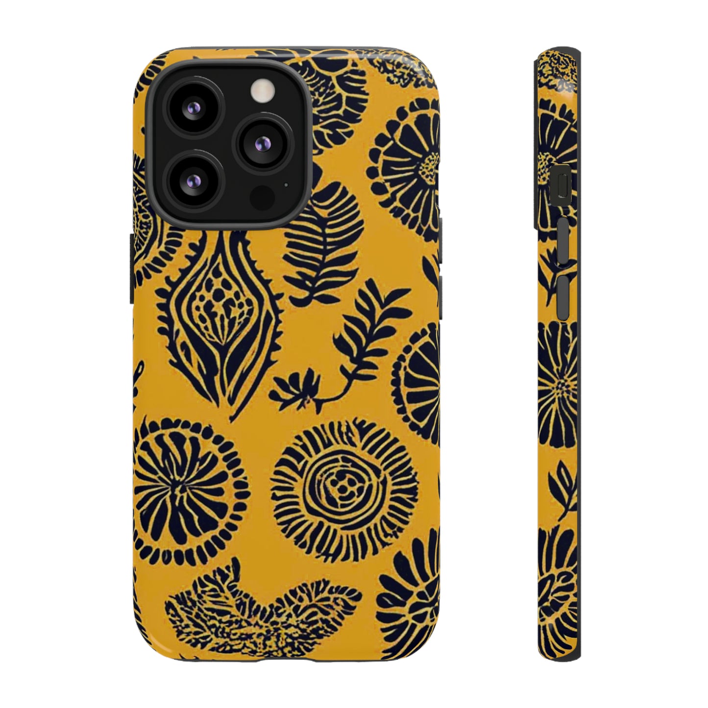 Yellow Pattern Tough Case