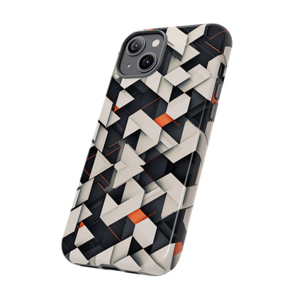 Abstract White Tough Case - Colorwink