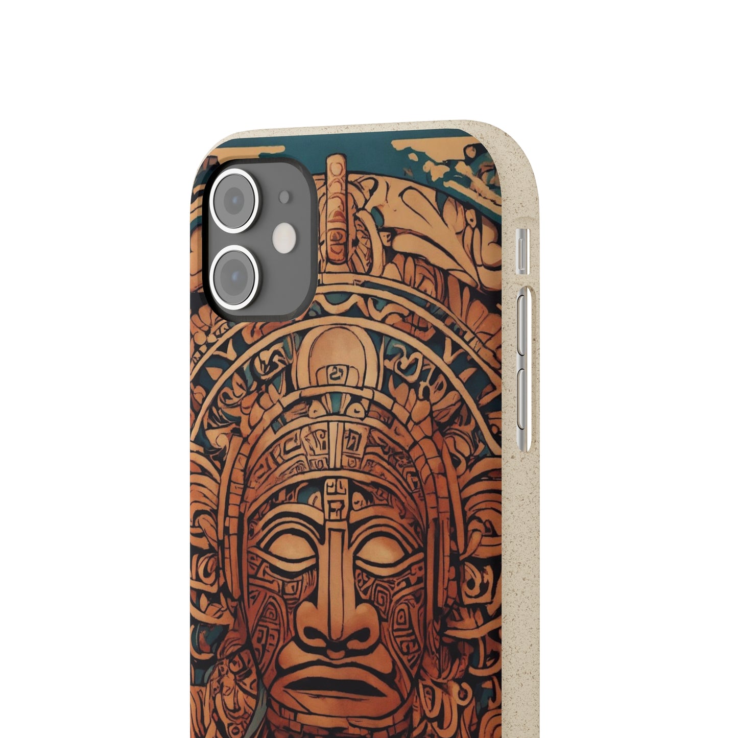 Marquesan Tattoo Style Biodegradable Case