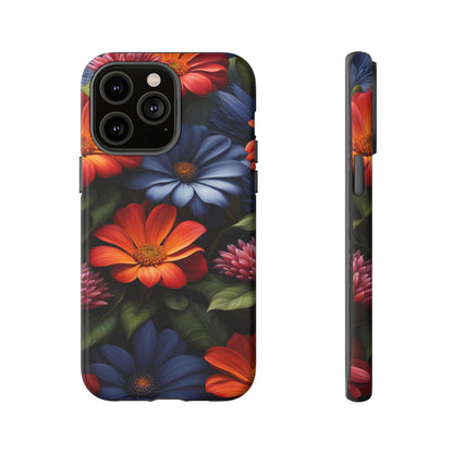 Flame Flowers Tough Case