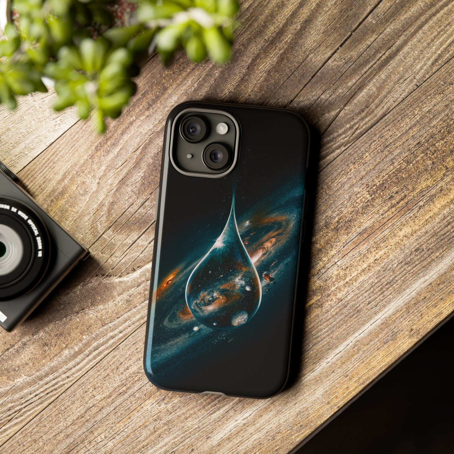 Water Drop Galaxy Tough Case