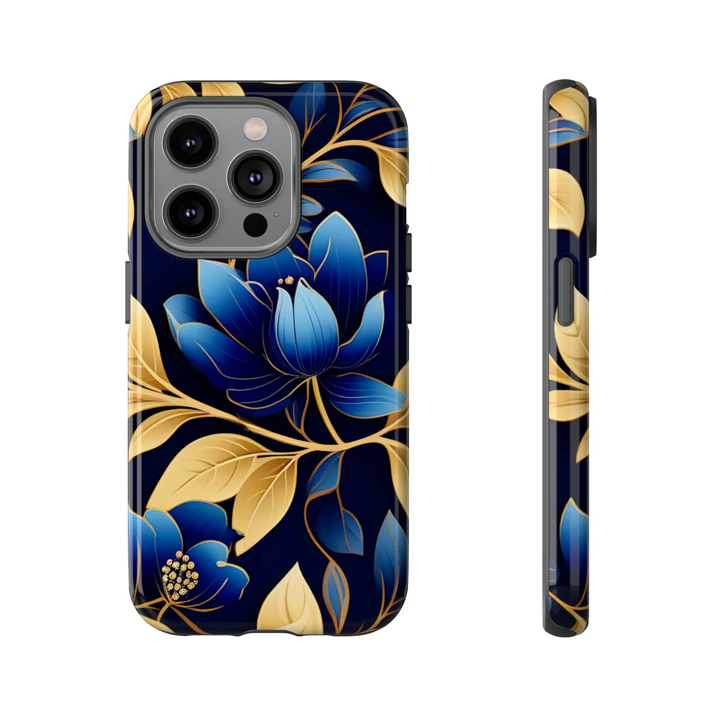 Blue Design Pattern Tough Case