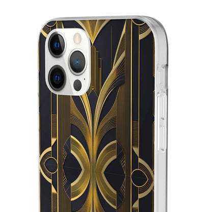 Abstract Golden Flexi Case