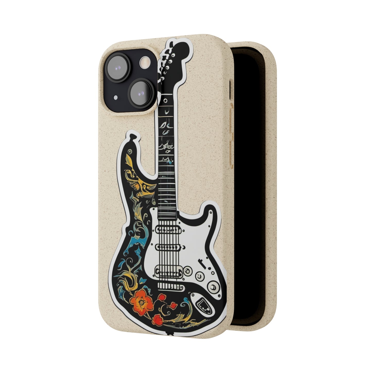 Artistic Guitar Trendy Biodegradable Cases