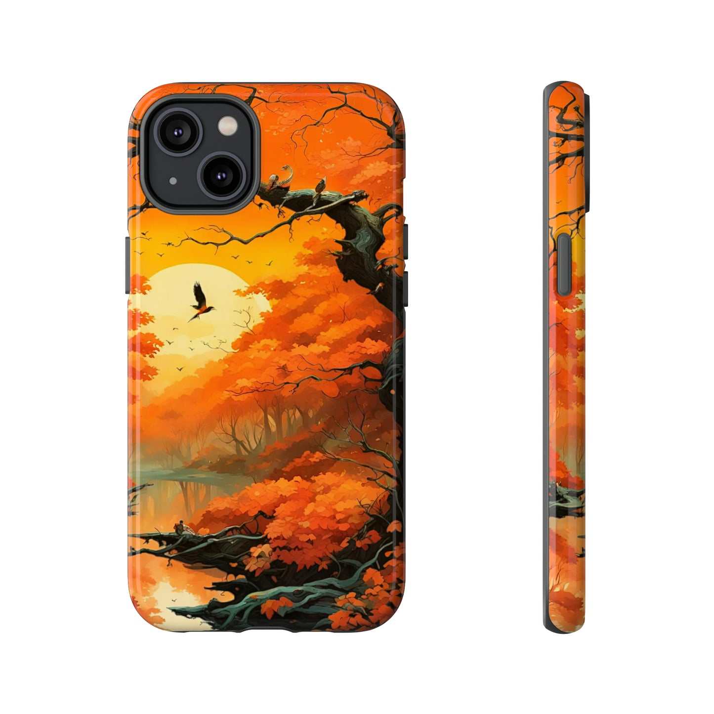 Sunset Tree Tough Case