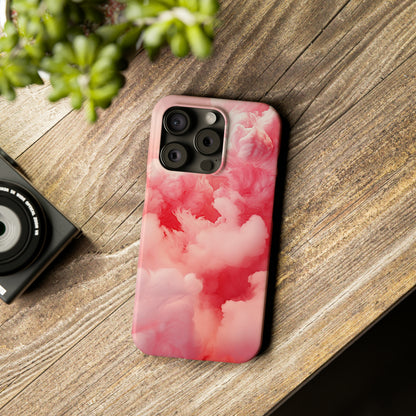 Pink Cloud Slim Phone Case - Colorwink