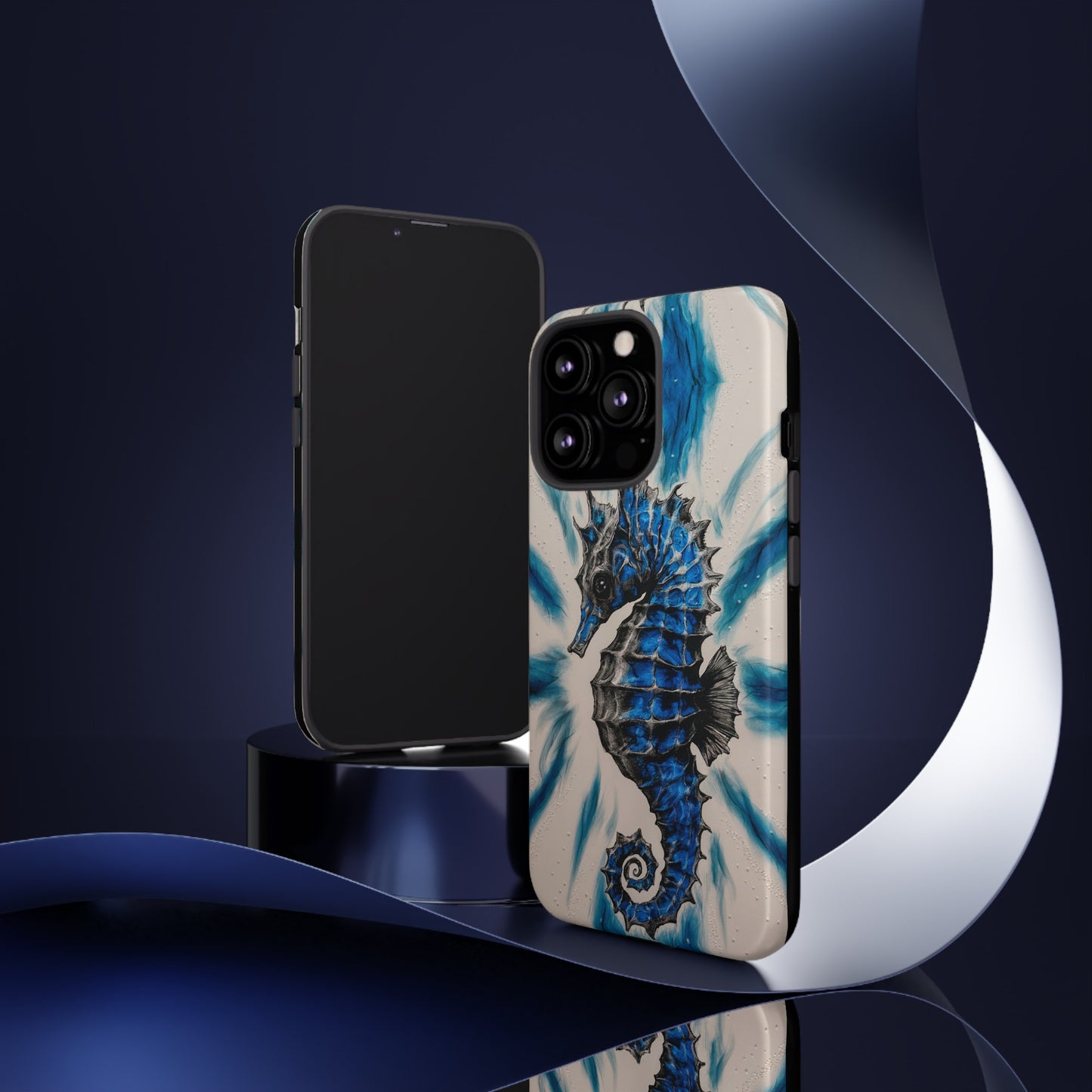 Seahorse Mural Tough Case