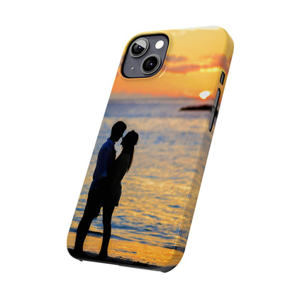 Beach Love Slim Phone Case