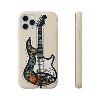 Artistic Guitar Trendy Biodegradable Cases