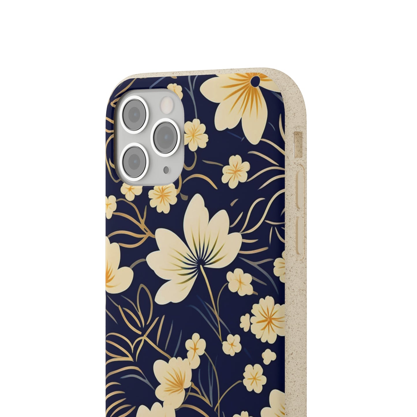 Flower Paint Biodegradable Case