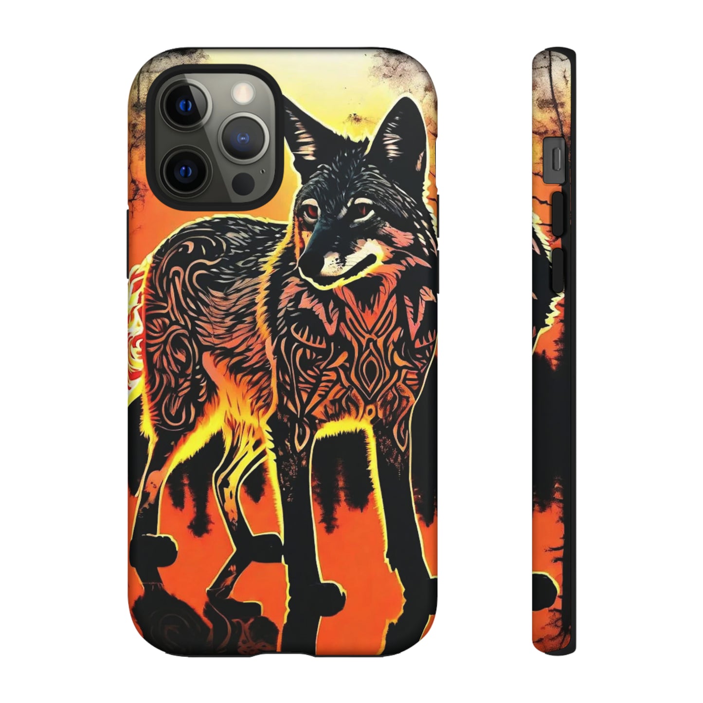 Fiery tail Tough Case