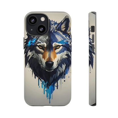 Blue wolf Tough Case