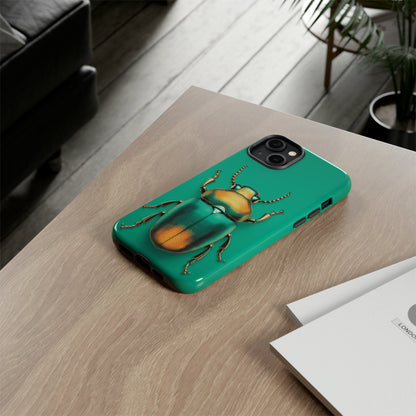 Green Beetle Tough Case