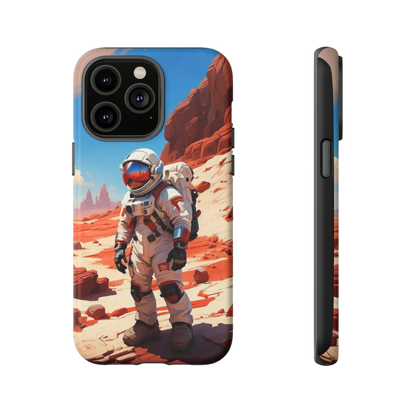 Astronaut on mars Tough Case