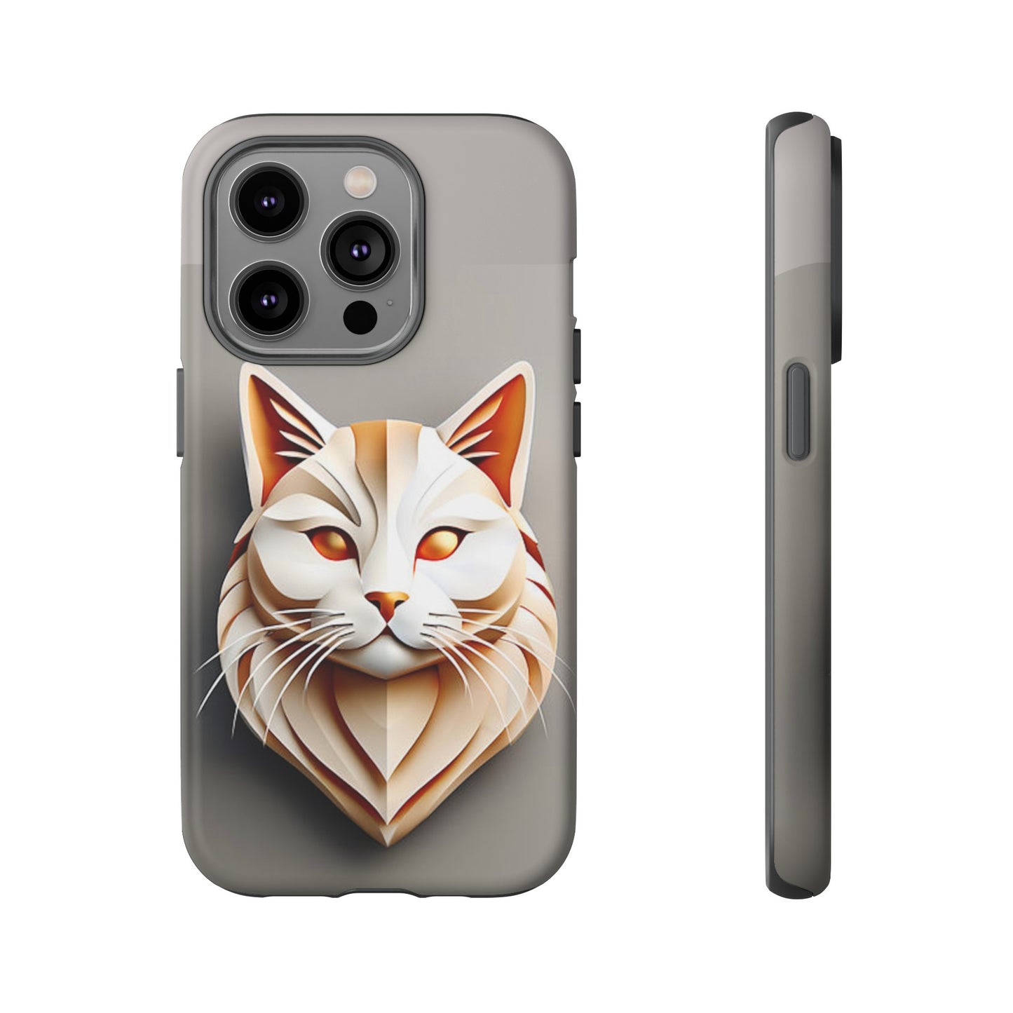 White Cat Tough Case