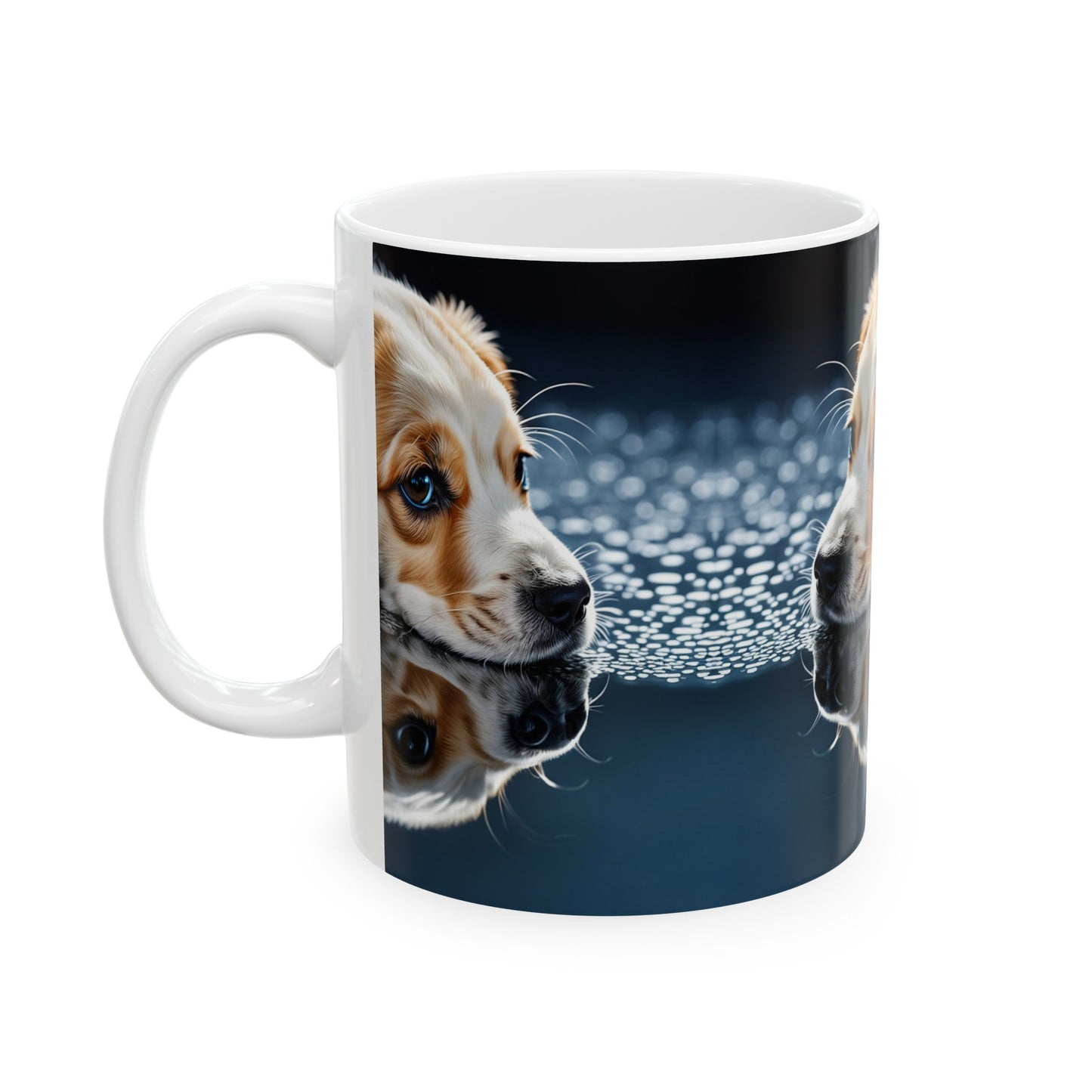 Puppy Reflection Coffee Mug