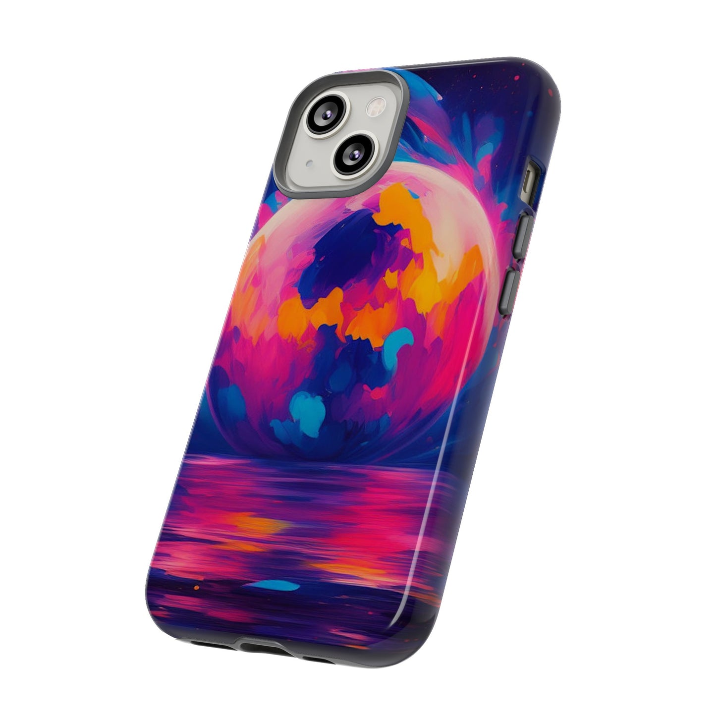 Hexagonal Moon Tough Case