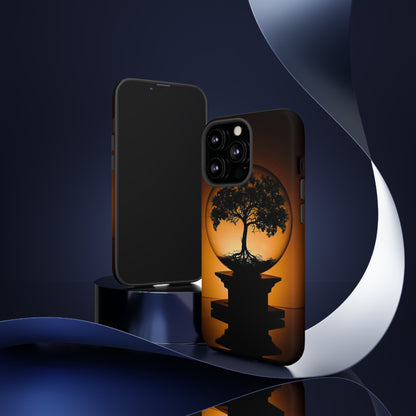 Tree yellow Art Tough Case