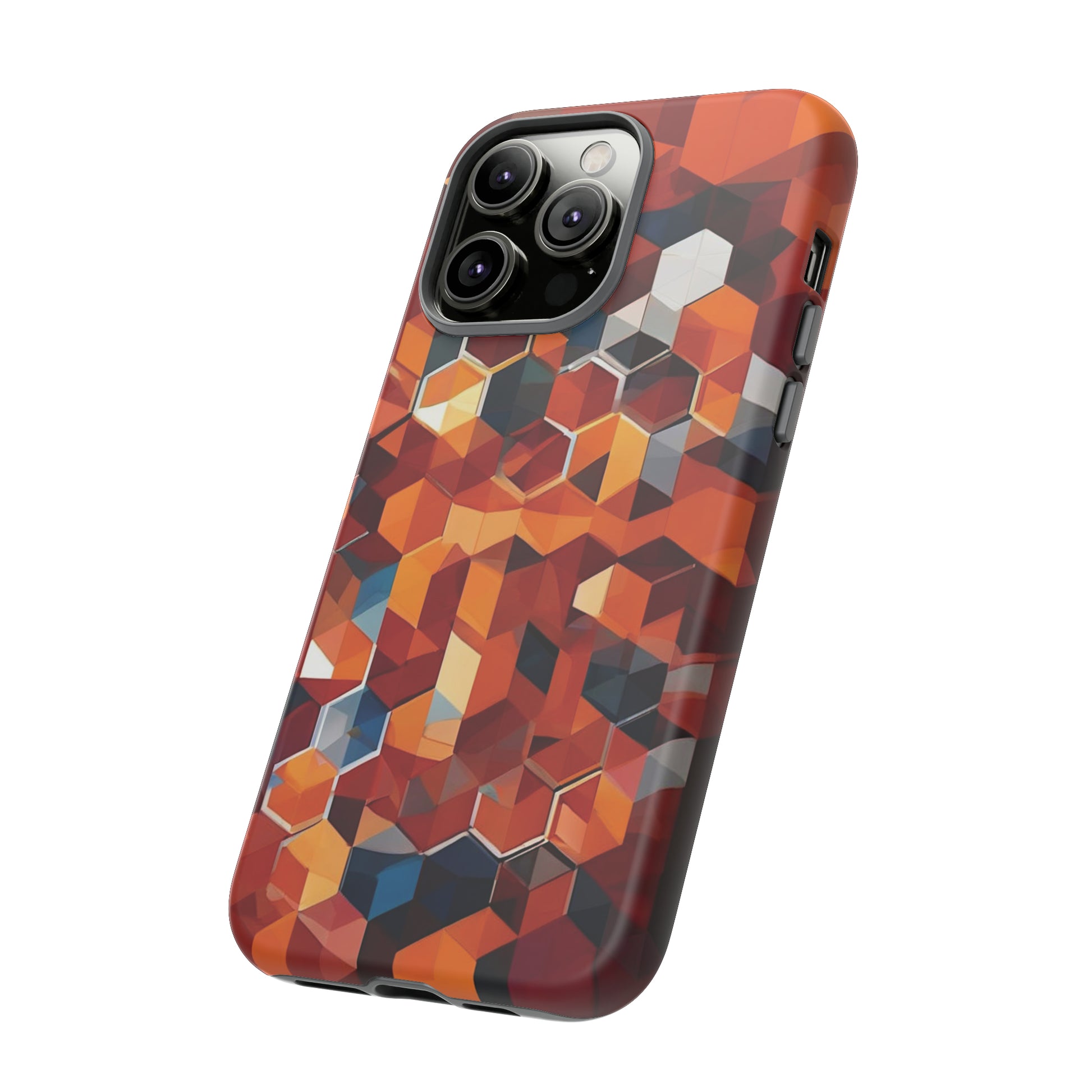 Honeycomb Design Tough Case - Colorwink