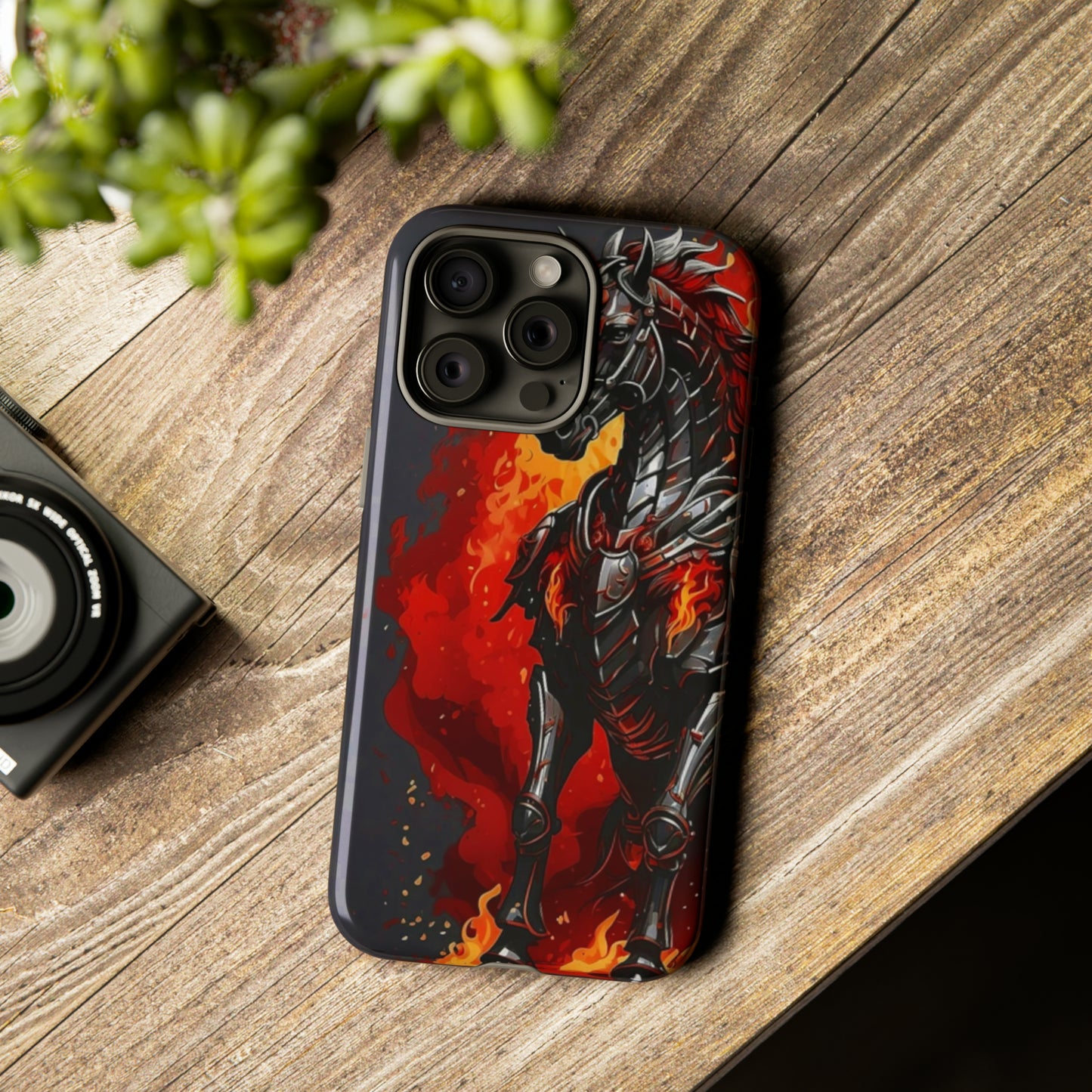 blazing horse Tough Case