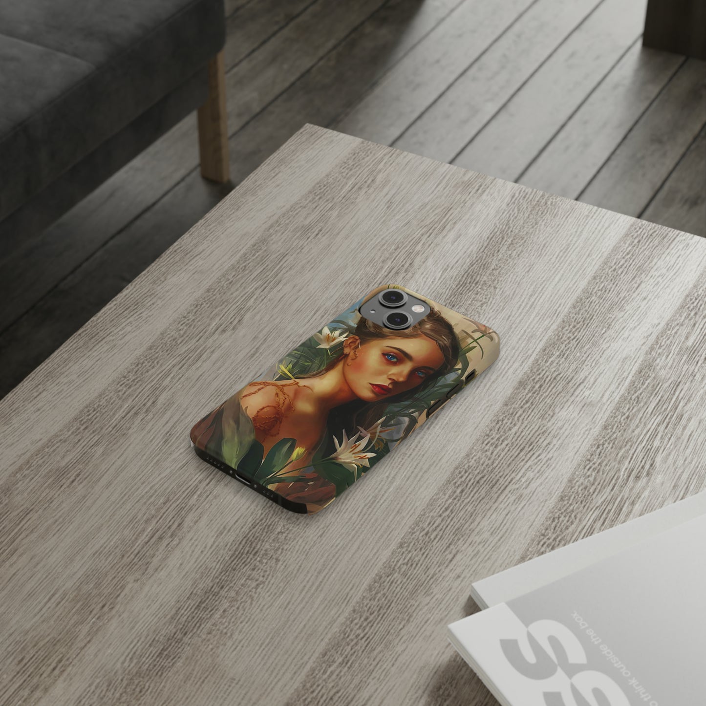 Pencil Art Slim Phone Case - Colorwink